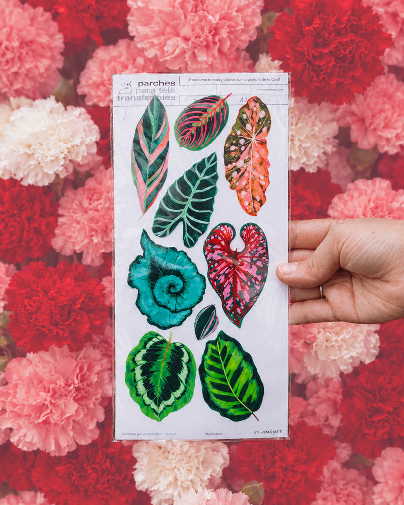 Parches para tela plantas