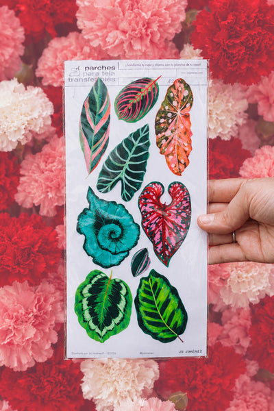 Parches para tela plantas