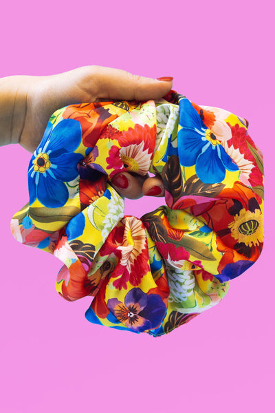 Scrunchie Flores