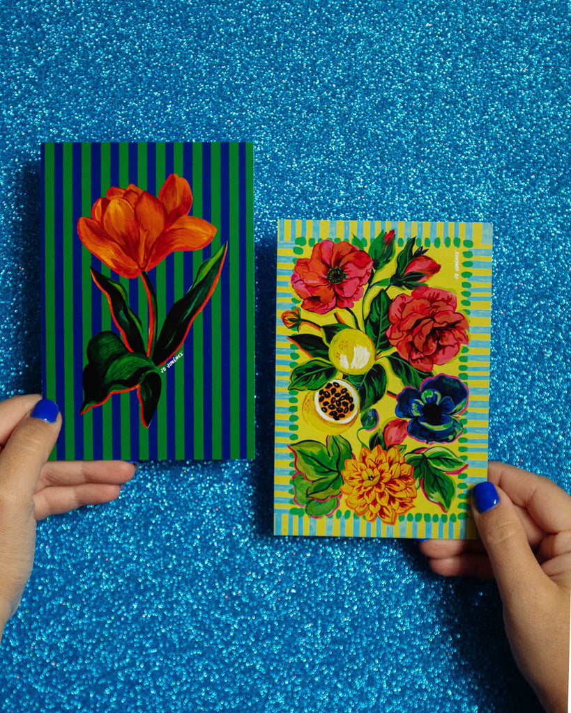 Set de 4 tarjetas Mix&Match