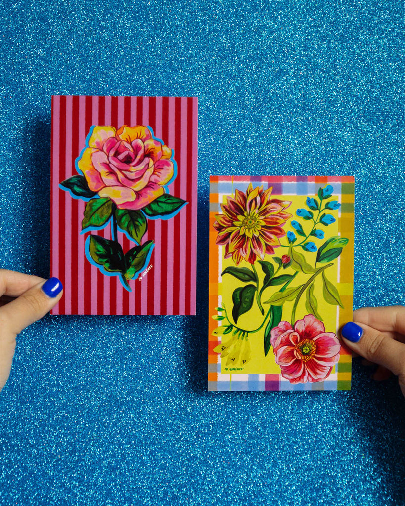 Set de 4 tarjetas Mix&Match