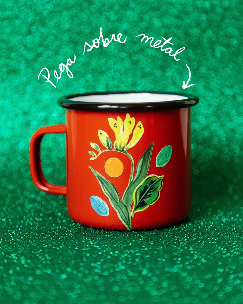 Stickers Transferibles Flores 1