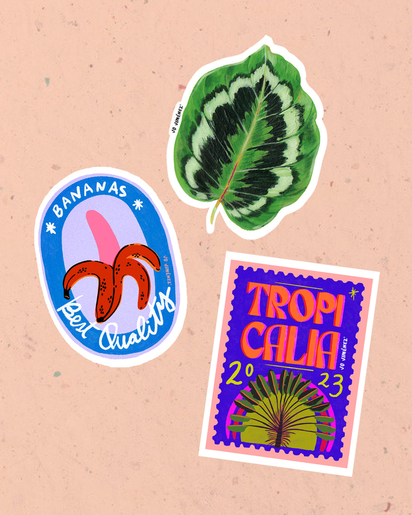 Set Stickers Tropicalia