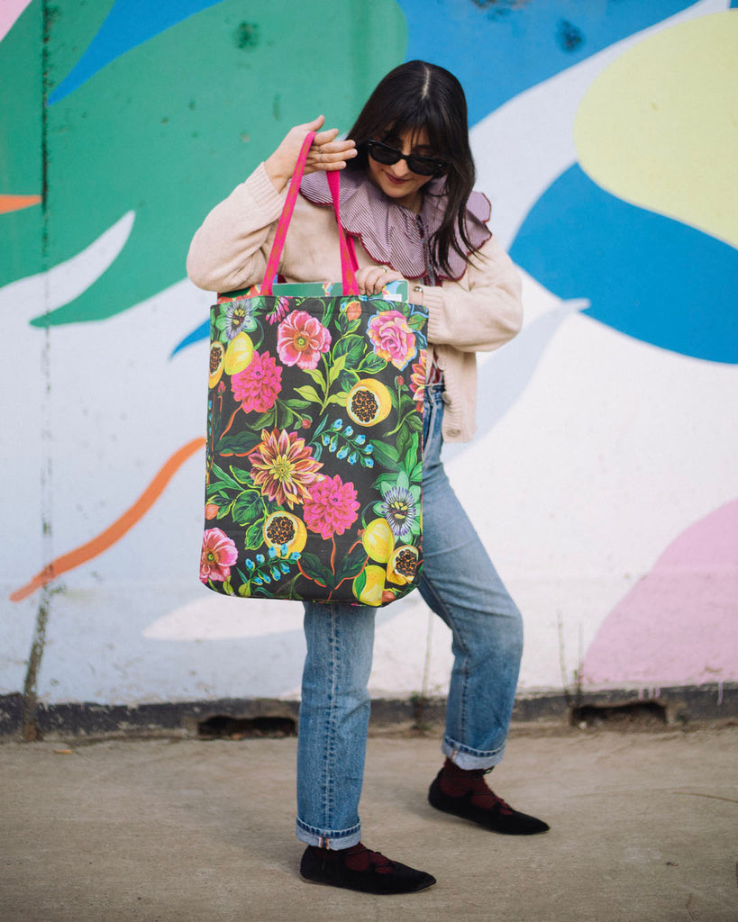 Maxi Tote Bag Flores