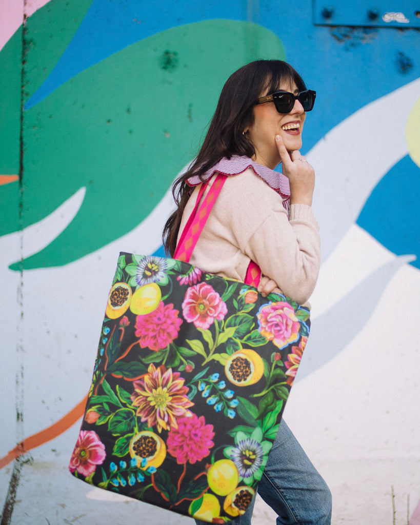 Maxi Tote Bag Flores